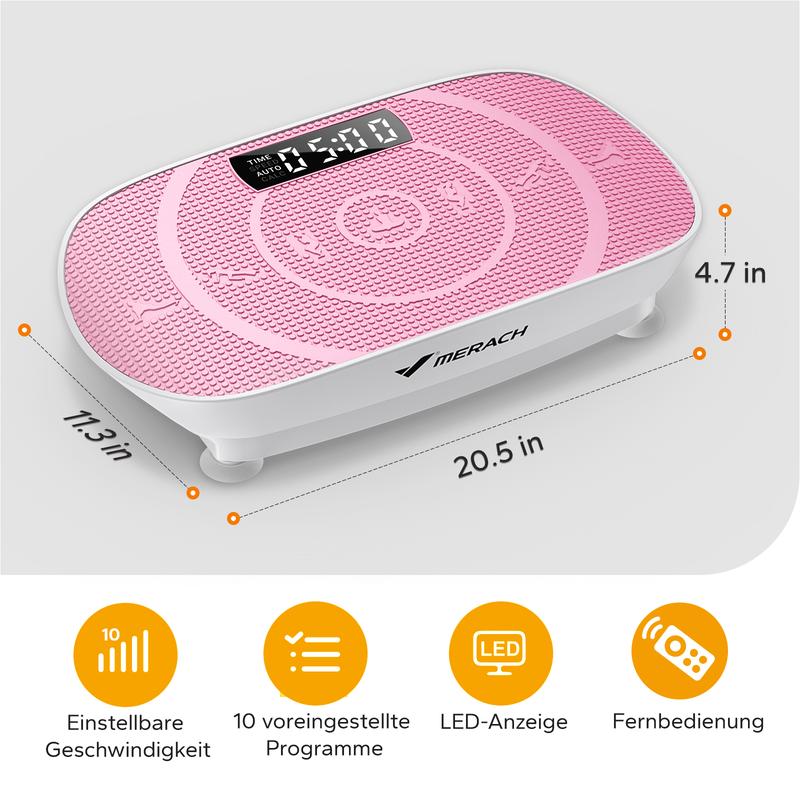 Vibrationsplattform für Ganzkörpertraining – Lymphdrainage & Fitness